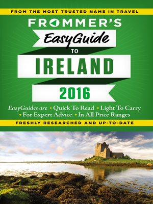 cover image of Frommer's EasyGuide to Ireland 2016